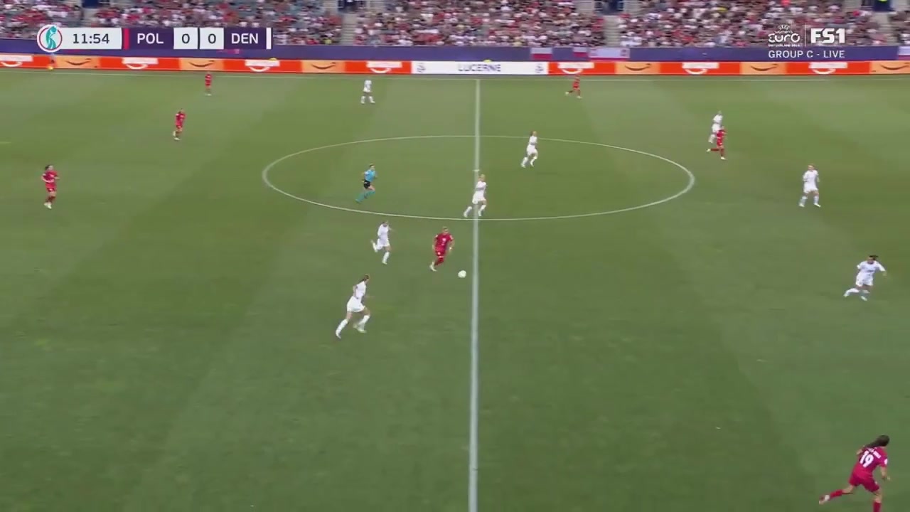 【集錦】女足歐洲杯-娜塔莉亞破門 波蘭女足3-2丹麥女足雙雙出局