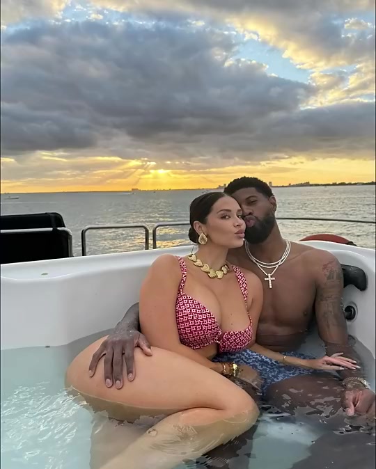 有此嬌妻 換誰來都打不好球啊!喬治老婆是真好看啊??