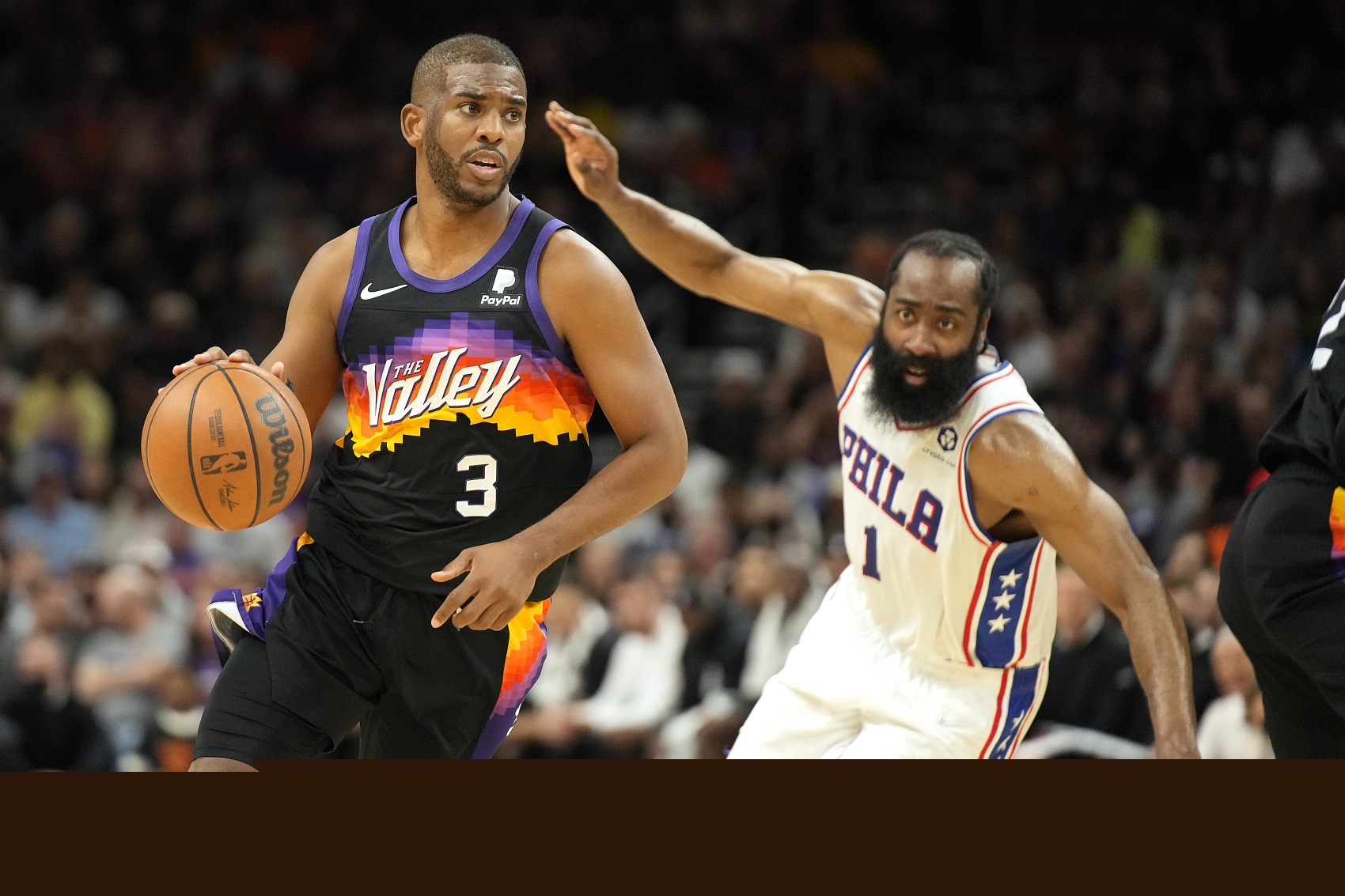 ????榮譽(yù)對(duì)比:哈登多1MVP+多3得分王 保羅多9次防陣
