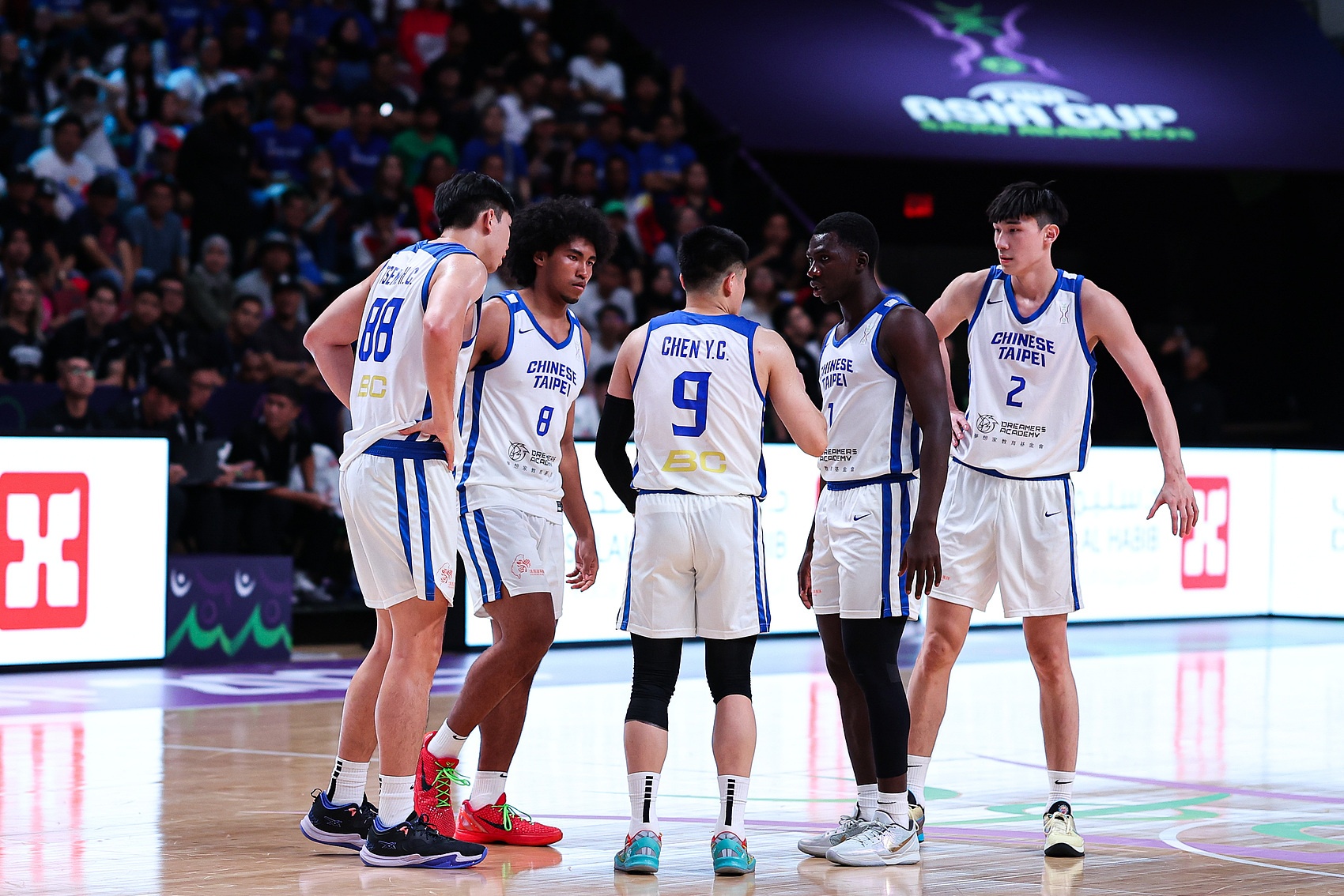 難求一勝!中國臺北男籃亞洲杯面對伊朗苦吞8連敗