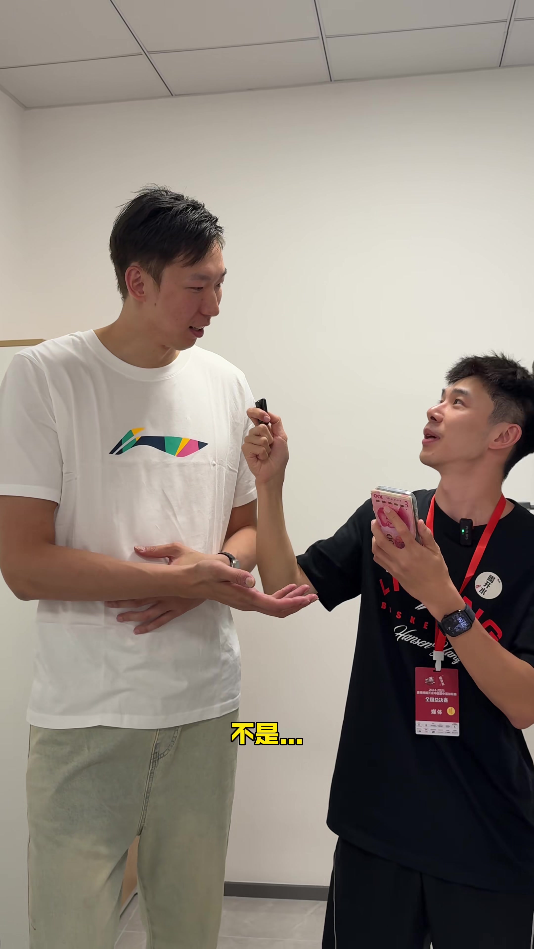 賺320塊見好就收~周琦NBA問答:GOAT是詹姆斯 最喜歡杜蘭特